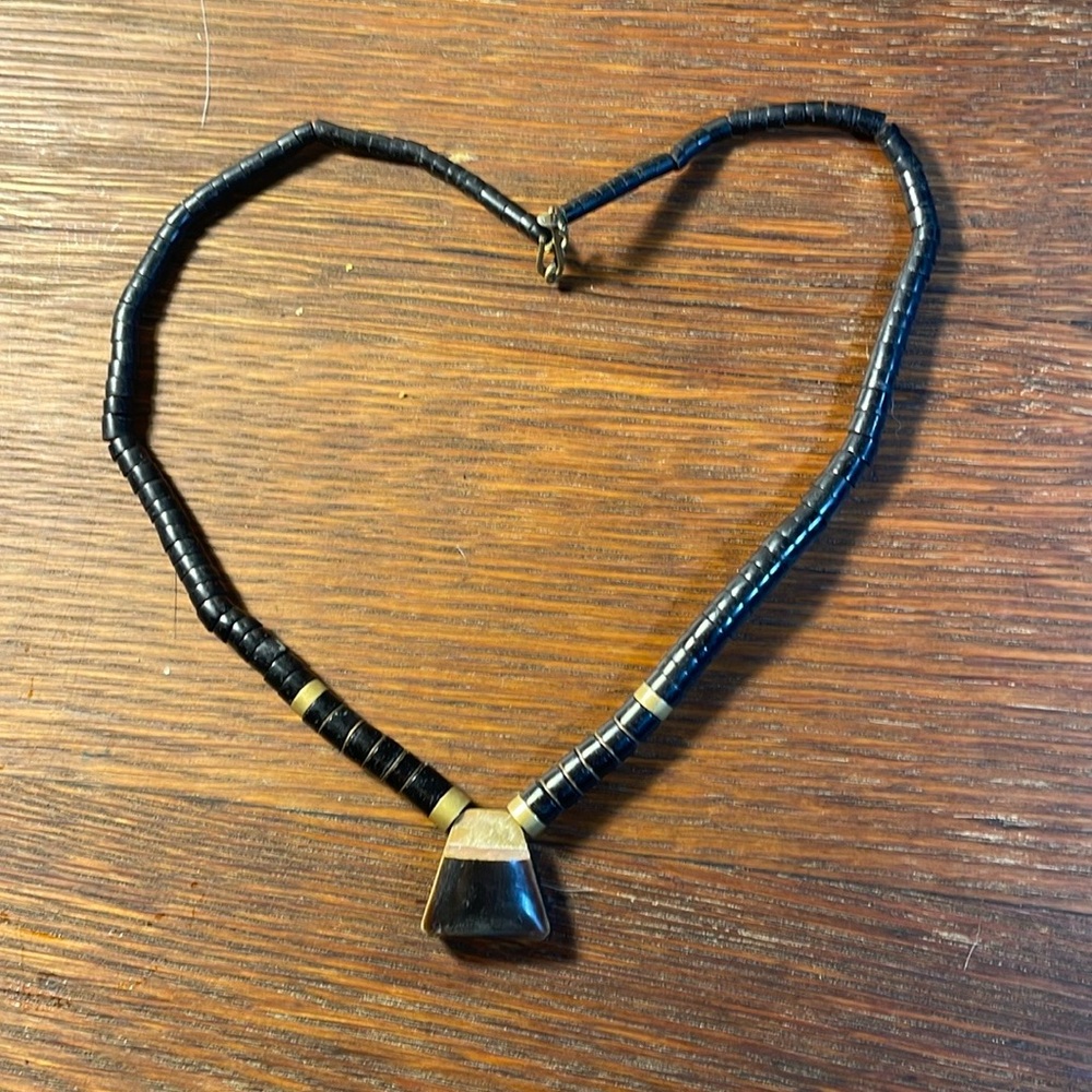 Vintage Art deco beaded necklace